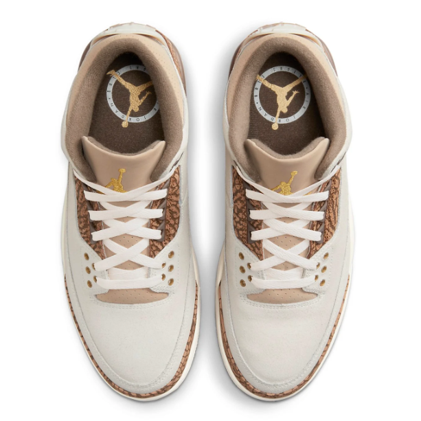 Air Jordan 3 Retro 'Palomino' Sneakers - Earthy Suede