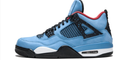 Air Jordan 4 'Thunder' Sneakers - Black/Tour Yellow