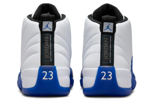 Air Jordan 12 'Blueberry' Sneakers - White/Game Royal