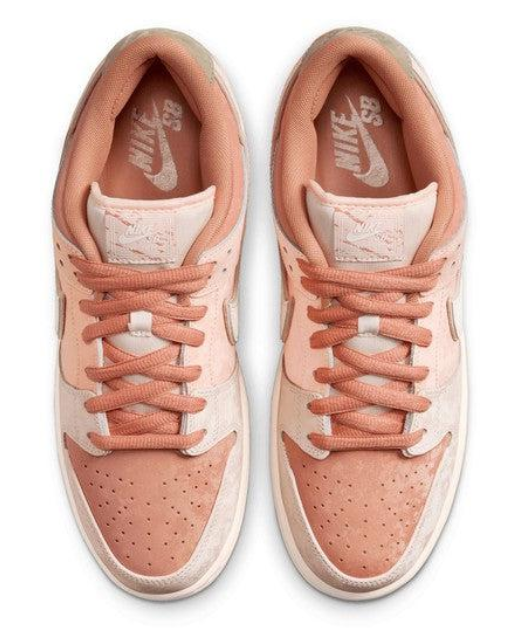 Nike SB Dunk Low Pro PRM Trocadero Gardens Amber Brown Guava Ice Crimson Tint Neutral Olive Pale Ivory FV5926-200