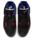 Air Jordan 4 Retro 'Rare Air' Sneakers - Black/Royal Blue