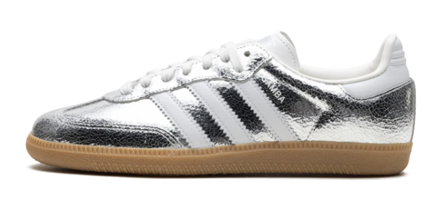 adidas Samba OG WMNS – Silver Metallic/Cloud White
