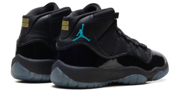 Air Jordan 11 'Gamma Blue' 2025 Sneakers - Black/Gamma Blue