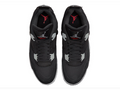Air Jordan 4 Retro SE 'Black Canvas' Sneakers - Black/Grey