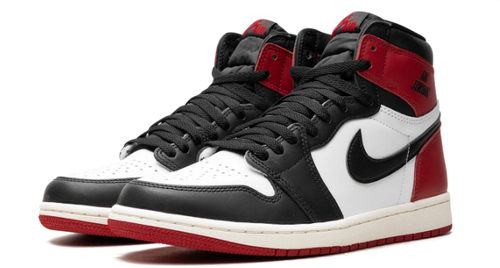 Air Jordan 1 Low Sneakers - Black/Varsity Red/White