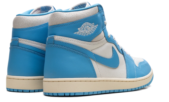 Air Jordan 1 High OG UNC Reimagined Sneakers - University Blue/White/Black