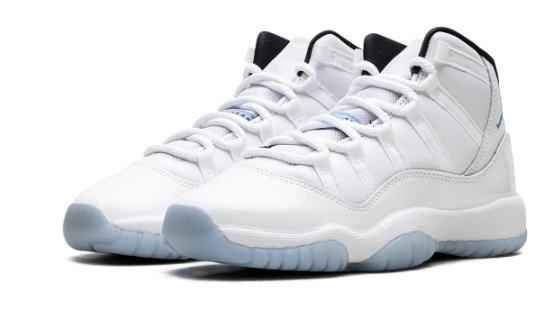 Air Jordan 11 Retro 'Columbia' 2024 Sneakers - White/Legend Blue