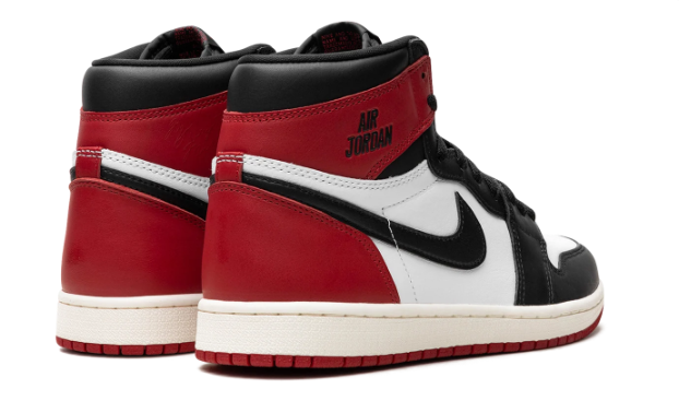 Air Jordan 1 Low Sneakers - Black/Varsity Red/White