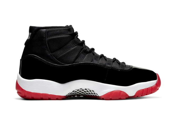 Air Jordan 11 Retro 'Bred' 2019 Sneakers - Black/True Red