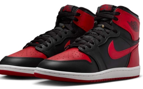 Air Jordan 1 High '85 'Bred' Sneakers - Black/Varsity Red/White