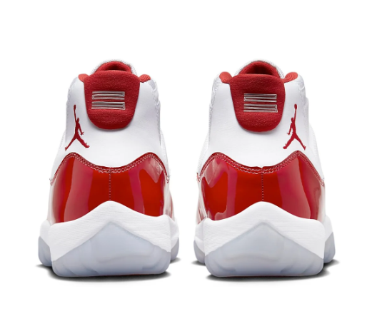 Air Jordan 11 Retro 'Cherry' Sneakers - White/Cherry Red