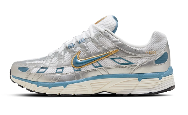 Men’s Nike P-6000 'Metallic Silver Aegean Storm'