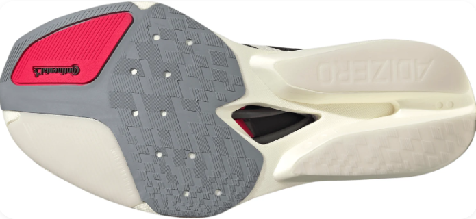 adidas Adizero Prime X 3 Strung Running Shoes - Ftwr White/Core Black/Lucid Red