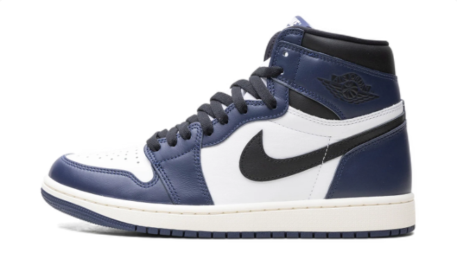 Air Jordan 1 Retro High OG Midnight Navy Sneakers - EU 39 / US 6.5