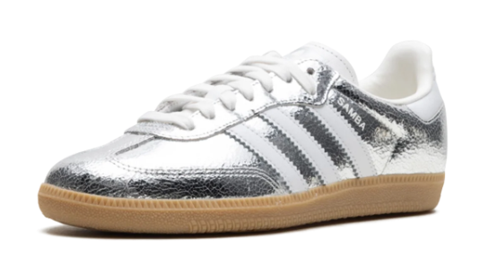 adidas Samba OG WMNS – Silver Metallic/Cloud White