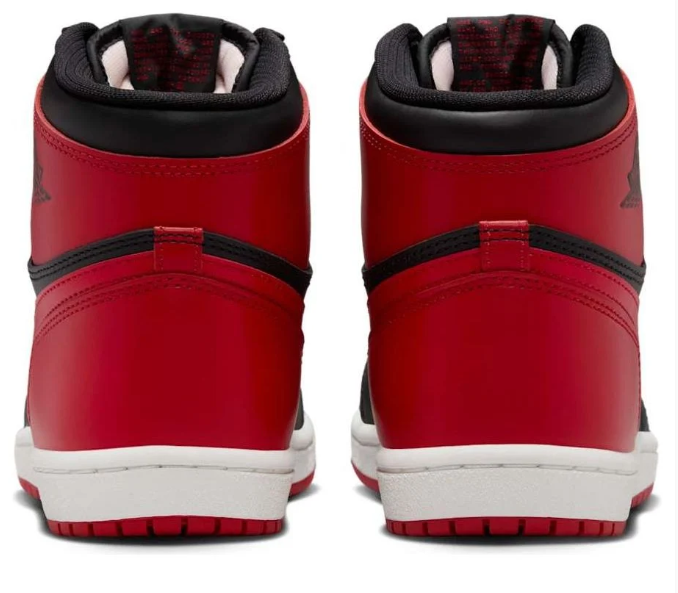 Air Jordan 1 High '85 'Bred' Sneakers - Black/Varsity Red/White