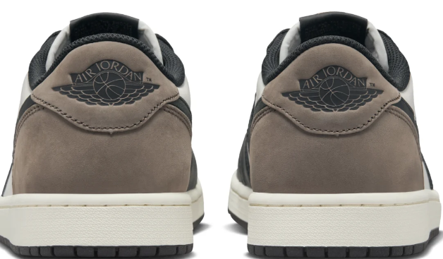 Air Jordan 1 Low 'Mocha' Sneakers - Mocha/White/Black