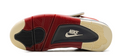 Nigel Sylvester x Air Jordan 4 'Brick After Brick' Sneakers - White/Fencepost Red