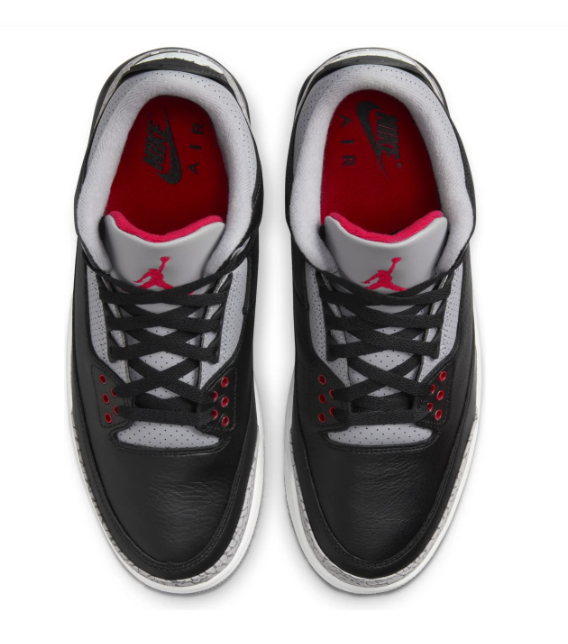Air Jordan 3 Retro 'Black Cement' Sneakers - Black/Cement