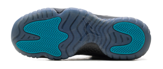 Air Jordan 11 'Gamma Blue' 2025 Sneakers - Black/Gamma Blue