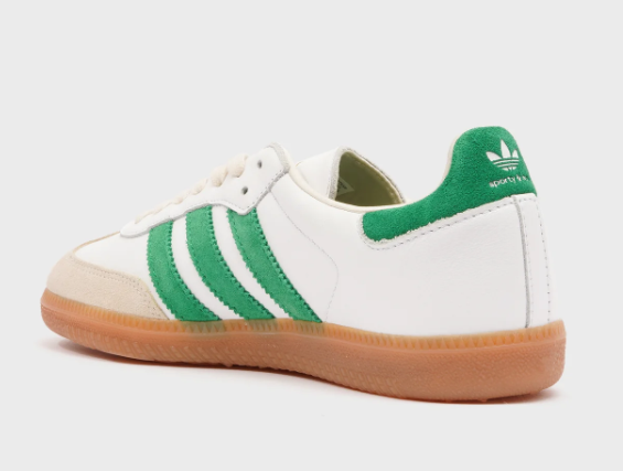 Sporty & Rich x adidas Samba OG – White/Jolly Green