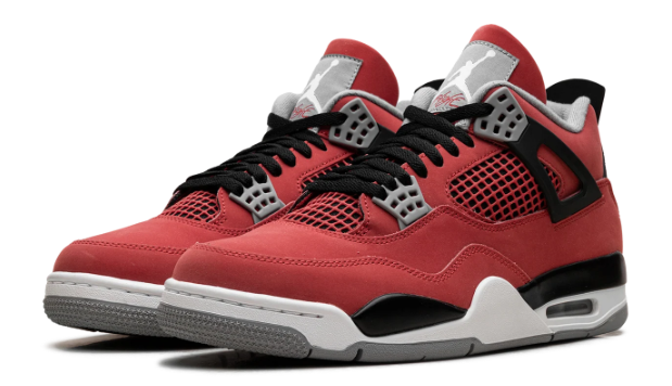 Air Jordan 4 Retro 'Toro Bravo' 2026 Sneakers - Fire Red