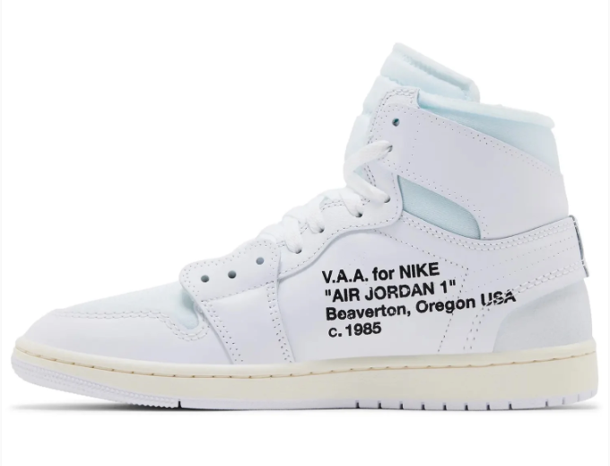 Off-White × Air Jordan 1 Retro High OG ‘Alaska’