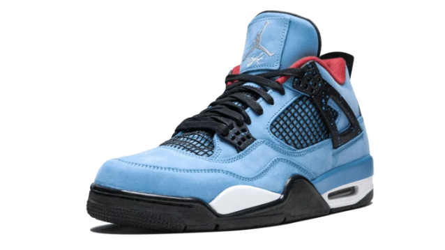 Air Jordan 4 'Thunder' Sneakers - Black/Tour Yellow