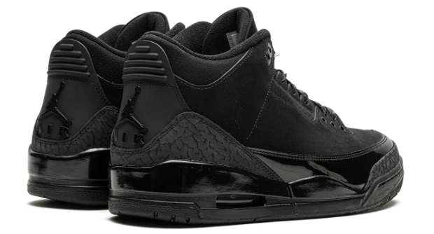 Jordan 3 Retro 'Black Cat' Sneakers - Black