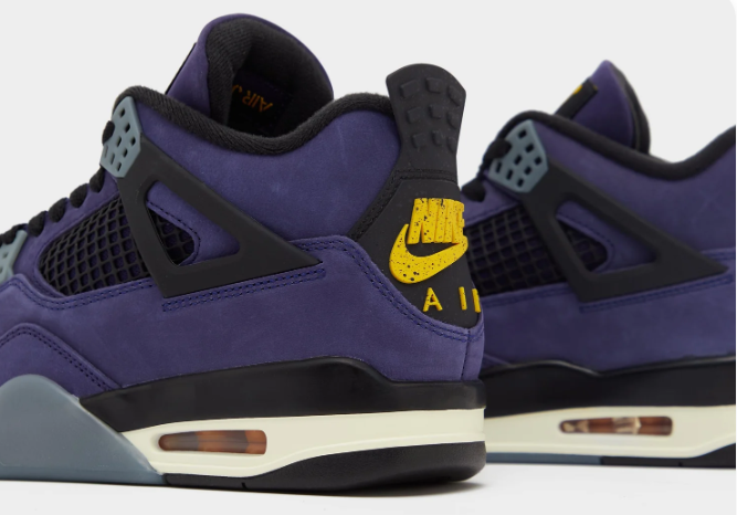 Air Jordan 4 Retro 'Lakers' Sneakers - Imperial Purple