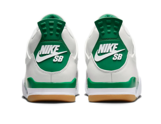 Air Jordan 4 Retro SB 'Pine Green' Sneakers - White/Green