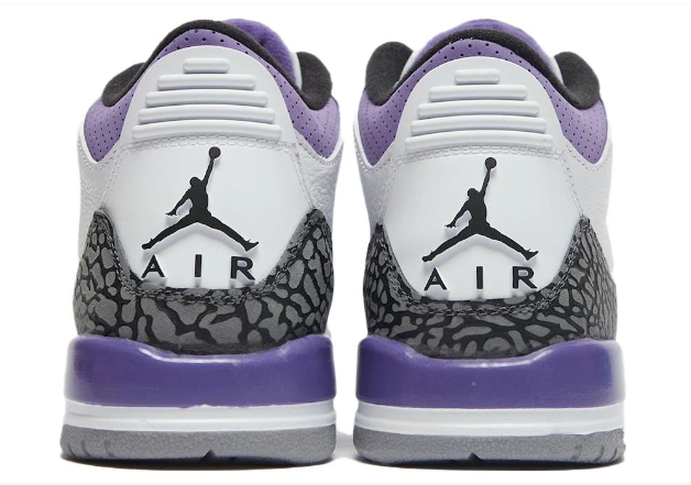 Air Jordan 3 Retro 'Dark Iris' Sneakers - Dark Iris