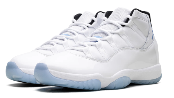 Air Jordan 11 Retro 'Columbia' 2024 Sneakers - White/Legend Blue