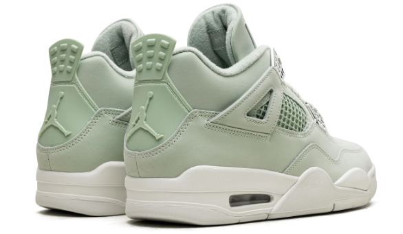Air Jordan 4 Retro W 'Abundance' Unisex Sneakers - Seafoam/Sail