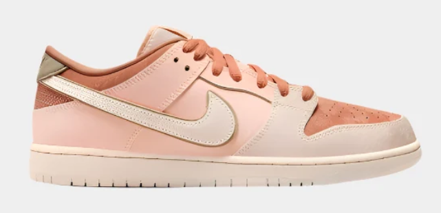 Nike SB Dunk Low Pro PRM Trocadero Gardens Amber Brown Guava Ice Crimson Tint Neutral Olive Pale Ivory FV5926-200