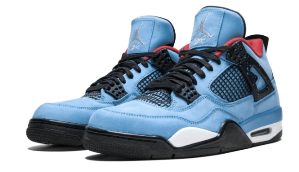 Air Jordan 4 'Thunder' Sneakers - Black/Tour Yellow