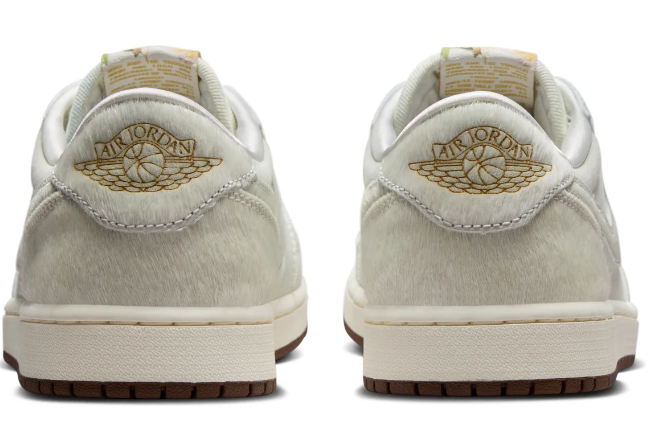 Air Jordan 1 Retro Low OG 'Chinese New Year' Sneakers - Chalk White/Multi