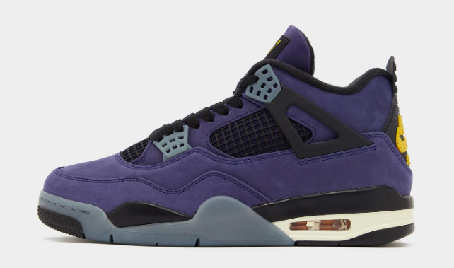 Air Jordan 4 Retro 'Lakers' Sneakers - Imperial Purple