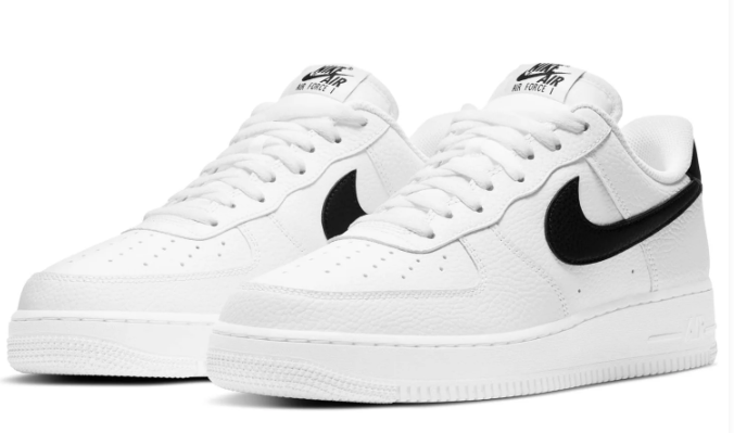 Nike Air Force 1 '07 "White Black Swoosh"