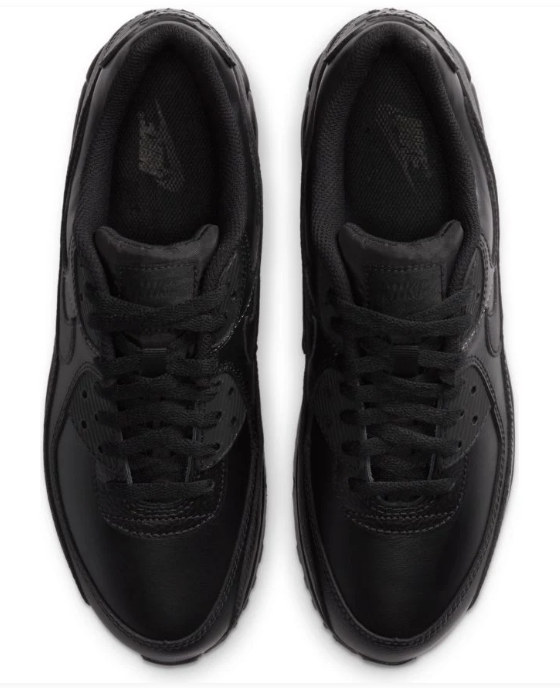 Men's Air Max 90 LTR "Leather Triple Black"