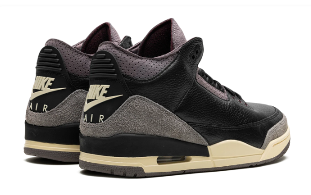 Air Jordan 3 Wmns x A Ma Maniére 'Black' Sneakers - Black