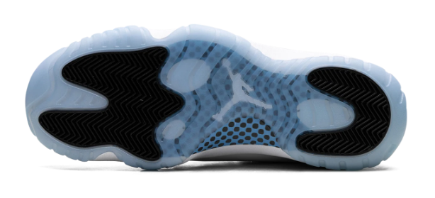 Air Jordan 11 Retro 'Columbia' 2024 Sneakers - White/Legend Blue