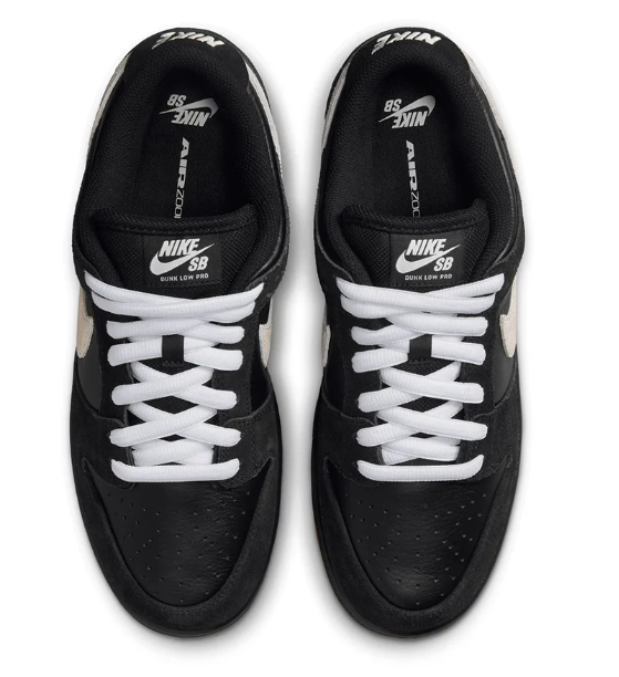 Nike SB Dunk Low Pro Skate Shoes 'Black and White'