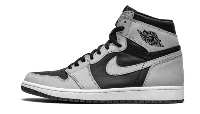 Air Jordan 1 Retro High OG Sneakers - Black/Grey/White